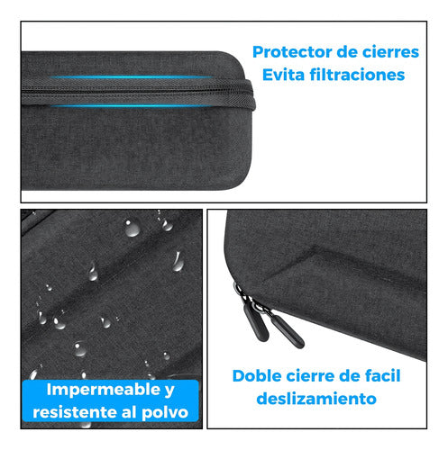 Carrying Case Rígido Y Resistente Para Steam Deck 2