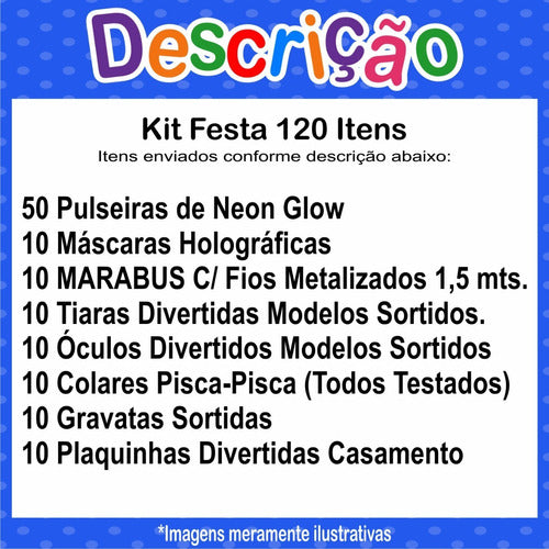 Kit Balada Casamento 15 Anos 120 Itens 100 Convidados 1