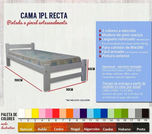 Single Bed for Babies, Children, Teenagers, and Adults 1