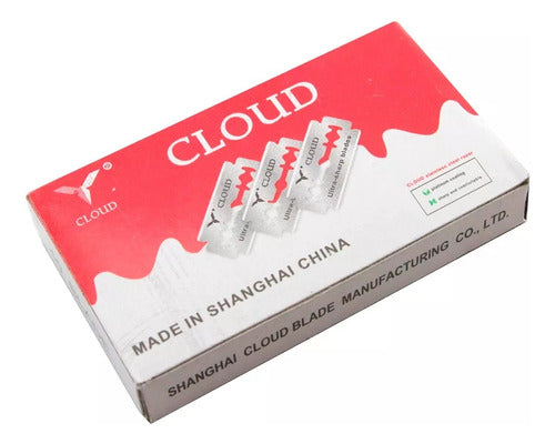 Cloud Razor Blades Box of 50 Stainless Steel Blades 2