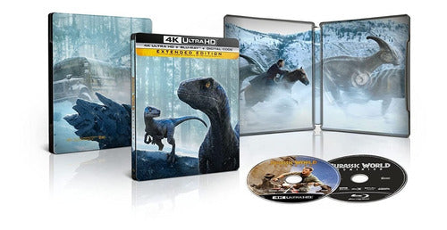 Blu-Ray 4K Ultra HD + Blu-ray Jurassic World Dominion / Steelbook 0