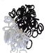 Pack of 100 Hair Elastics 2cm 0