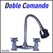 Planeta Grifo's Double Command Kitchen Faucet with Extensible Sprayer 1