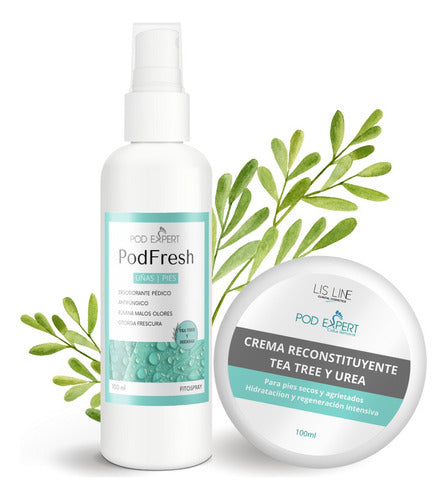 Podfresh Foot Spray and Reconstituting Cream 100ml 0