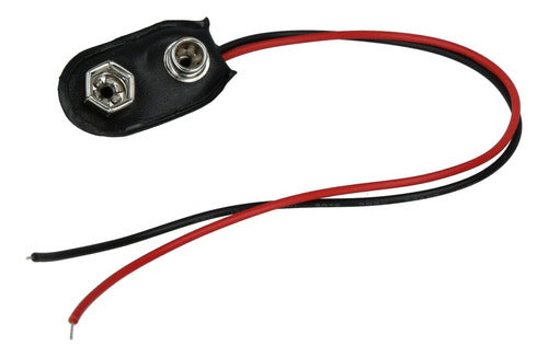 Battery 9V Connector Clip with Resistant Cable 0