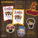 Kit Imprimible Harry Potter Gryffindor Personalizado 3