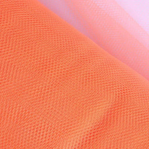 Orange Tulle Fabric 10 meters 3