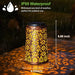 JSOT Solar Lantern - Waterproof Outdoor Hanging Solar Lights 3