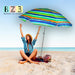 Bz3 Beach Umbrella 1.80 Mts - Ideal for Garden, Camping, and Pool 6