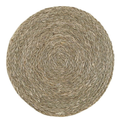 En Tu Casa Round Seagrass Basket 38cm 0