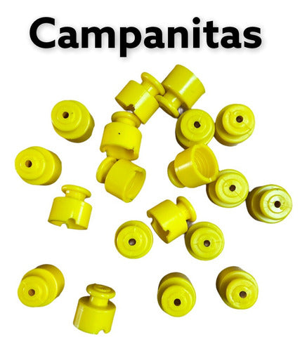 DEFA 200 Electric Fence Insulator Campanita Yellow UV 2