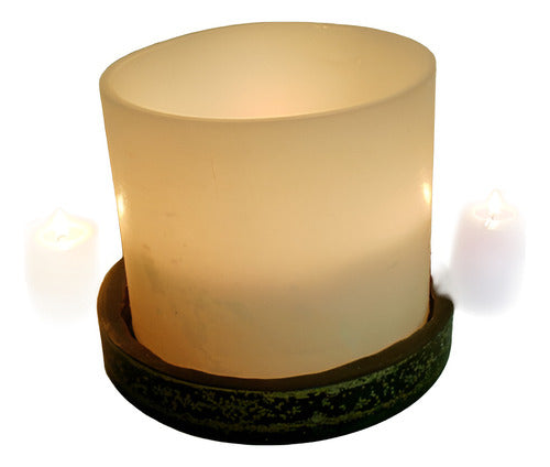 Velas Inti Pr1515 - 1 Fanal Redondo 15x15cm Maxima Luminosidad 0