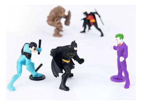 5 Figures DC Collection Batman Robin Joker Nightwing Clayface 1