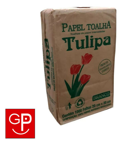 Papel Toalla Tulipa X 1000 Hojas H Y T 1