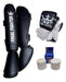 Final Fighter Combo Kit Kids Kick Boxing MMA Gloves and Shin Protectors 0