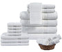 KASVER Uruguay 18 Piece Towel Set, 100% Cotton 0