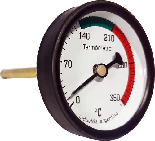 GSA Bimetallic Thermometer for Fryers with 110mm Probe 0