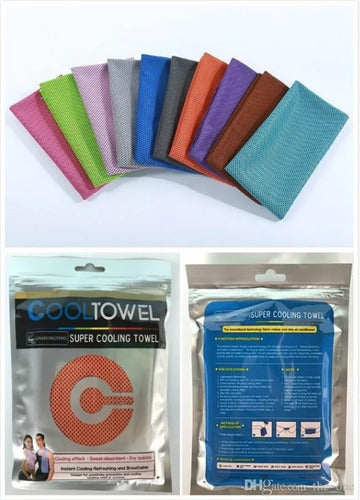 Toalla Microfibra Deportiva Efecto Frio Cooling Towel Ya!1 1