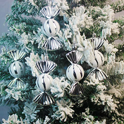 Christmas Tree Ornament 11cm 24pcs. Silver 1