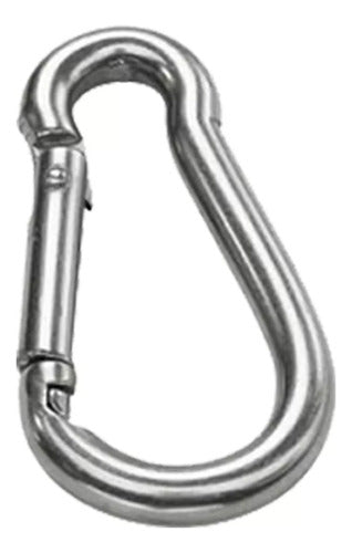 CW Locking Carabiner Galvanized Steel 5 X 50 35 Kg X 10 0