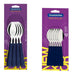 Tramontina New Kolor Cutlery Set - 24 Pieces (12 Spoons + 12 Teaspoons) 0