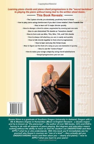 Book: Piano Chords and Progressions: The Secret Backdoor to Excitement 1