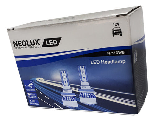 Neolux Lampara Led Univ. H8/H9/H11/H16 Kit 18W. 12V. 6000K 1