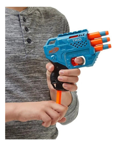 Lançador De Dardos Nerf Elite 2.0 Trio Td-3 4