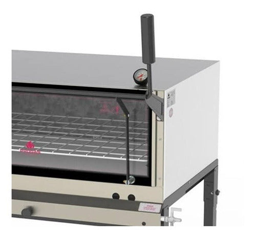 Horno Pizzero Con 2 Gratinador 91 X 91 Cm  Progas Prpi-900 1