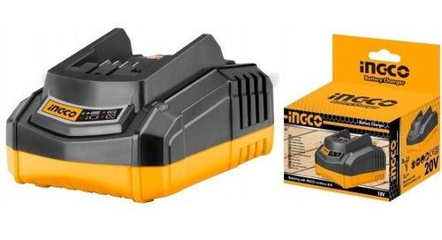 Ingco 20V Battery Charger for Multiple Rechargeable Tools 0