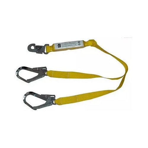 SKY 10479P Safety Lanyard with Shock Absorber and Carabiner - Segucentro 1