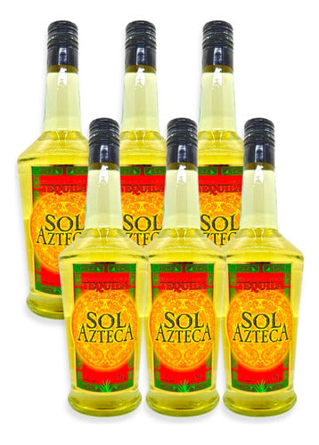 Sol Azteca Spirit Drink Based on Tequila 700ml x6 Pack 0