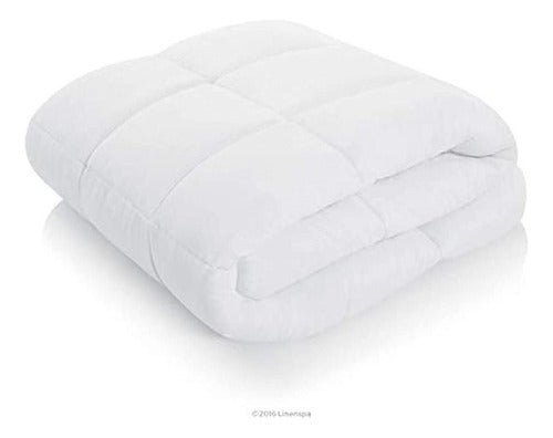 Linenspa Alternative White Down Comforter for All Seasons 1