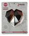 Parpen Placa Plastica Corazon Diamante 2 Moldes Deliganga 1