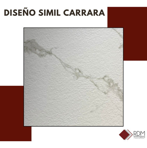 Porcelanato Carrara 60x60 Opaco Satinado 7