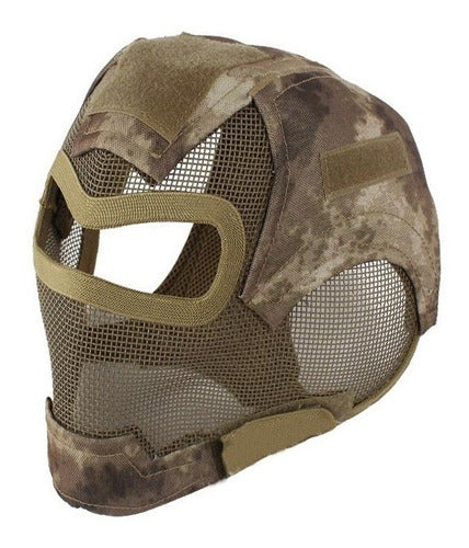 Aventureros Mascarilla Proteccion Cubre Rostro Airsoft Paintball 7