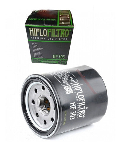 Filtro Aceite Hiflo Kawasaki Versys 300 Año 2017 2018 2019 0