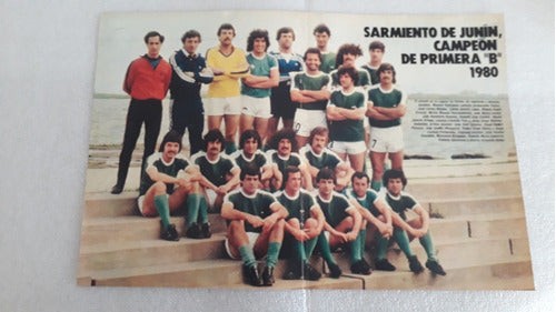 El Gráfico Póster Sarmiento De Junín Campeón Primera B 1980 0