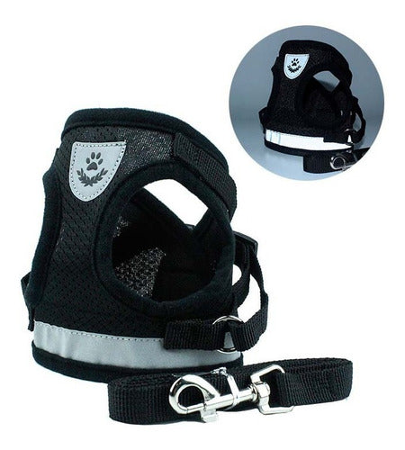 Padded Harness with Leash for Small Dogs and Cats - Various Sizes 10