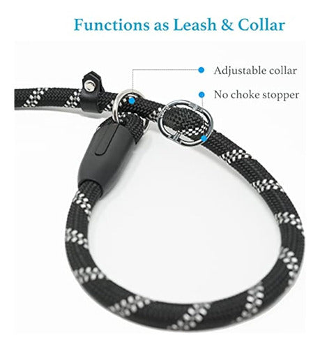 Iyoshop Dog Leash Durable 6 Feet with 4