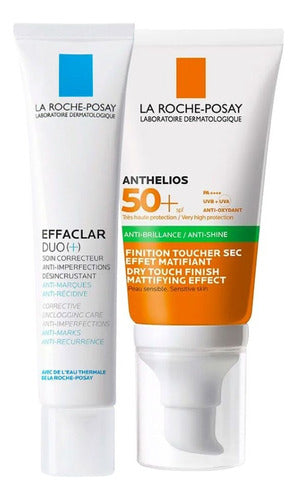 La Roche-Posay Combo Effaclar Duo + Anthelios Toque Seco 0