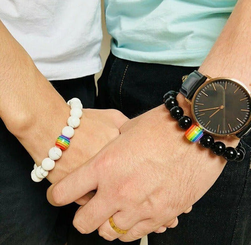 Rl Joyas Pulseras Vinculares Parejas Orgullo Lgbt 1