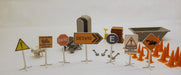 Dr.cubas.3dprint Scale Model Traffic Signs 1/50 X 7 Miniature 3D Printed 4