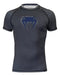 Venum Logo Razer Short Sleeve Rashguard - No Gi - Crossfit 0