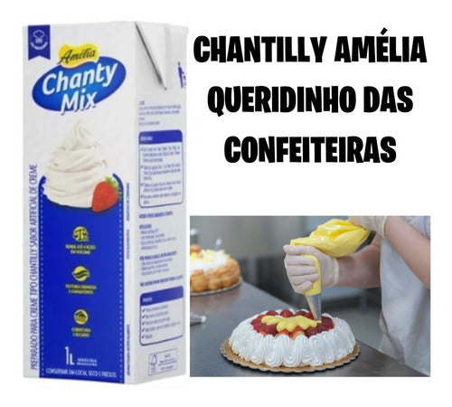 Chantilly Chanty Mix Amélia 1 L Com 6 Unidades 3