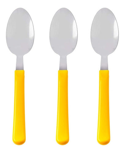 Simonaggio Set of 3 Stainless Steel Spoons - Febo 0