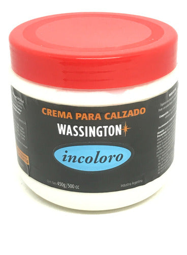 Crema Wassington Para Cueros 500cc. Incoloro 0