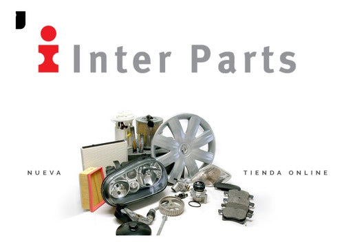 InterParts Kit (2) Discos Peugeot Partner 1.6HDI Delantero 1