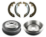 Gr Frenos Rear Brake Shoes and Drums for Chevrolet S10 - 279.5mm 0