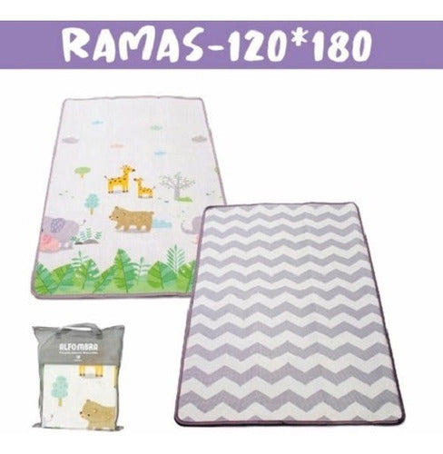 Reversible Rainbow Baby Shockproof Mat PF120 Forest 15